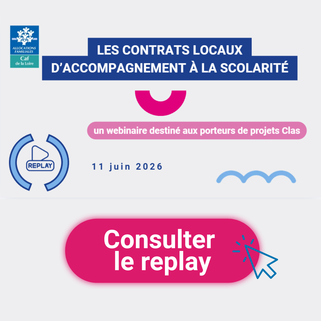 Contrats locaux d'accompagnement à la scolarité replay webinaire clas
